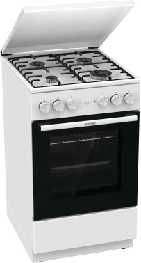 Плита комбинированная Gorenje GK5A22WH белый, металлическая крышка
