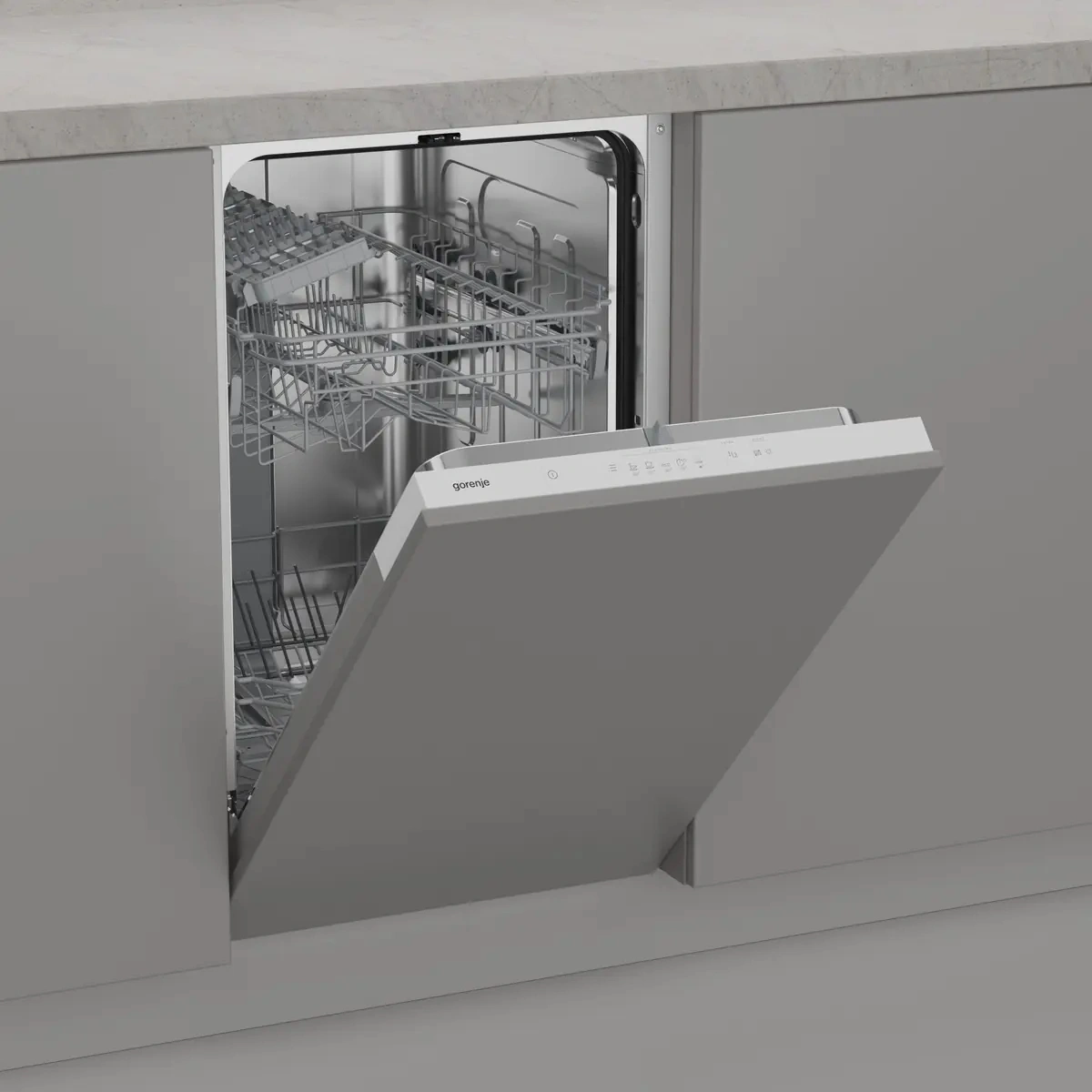 Посудомоечная машина Gorenje GV522E10WE нержавеющая сталь