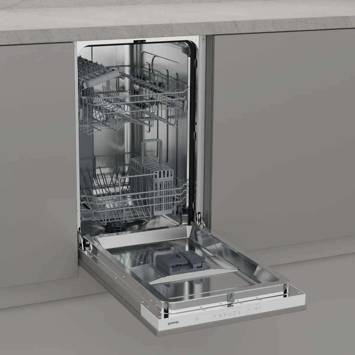 Посудомоечная машина Gorenje GV522E10WE нержавеющая сталь