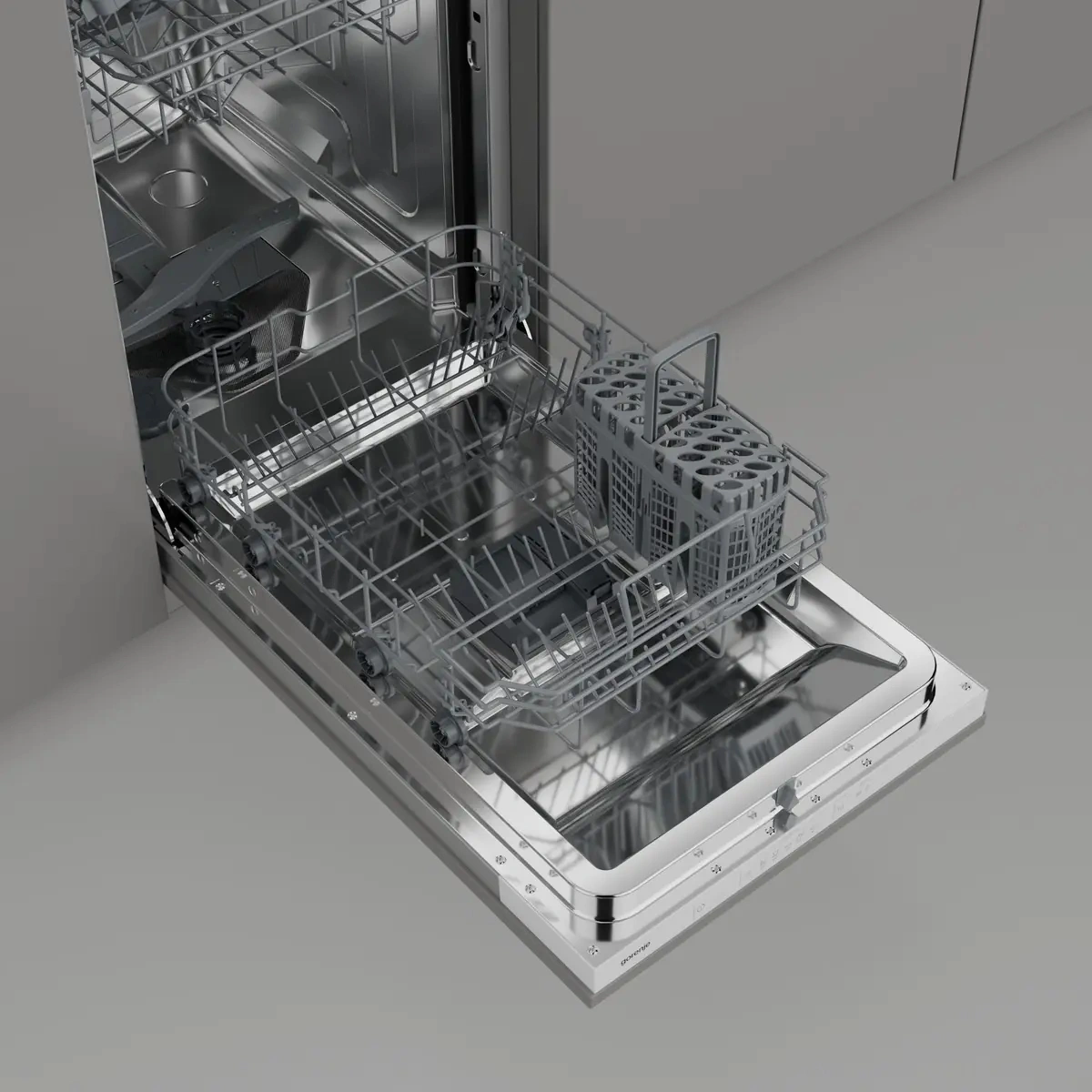 Посудомоечная машина Gorenje GV522E10WE нержавеющая сталь