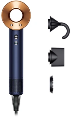 Фен Dyson HD07 синий/медный, 1600Вт (113277-01)