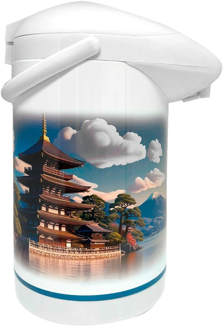 Термопот GoodHelper TP36A10 белый/рисунок