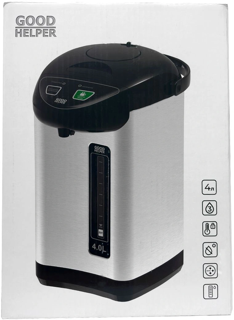 Термопот GoodHelper TP40A05 серебристый/черный