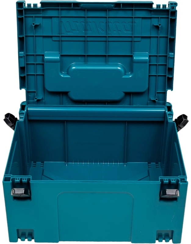 Ящик для инструментов Makita Makpac тип 3 24.47л 1отд. бирюзовый/черный (821551-8)