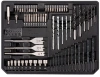 Набор оснастки Makita Makpac E-24913 по дер/мет/бет (70пред.) для шуруповертов/дрелей (e-24913)