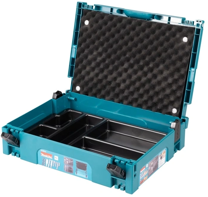Набор оснастки Makita Makpac E-24913 по дер/мет/бет (70пред.) для шуруповертов/дрелей (e-24913)