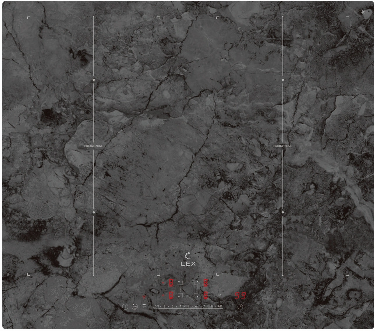 Индукционная варочная поверхность Lex EVI 640 F I DS серый (chpe000076)