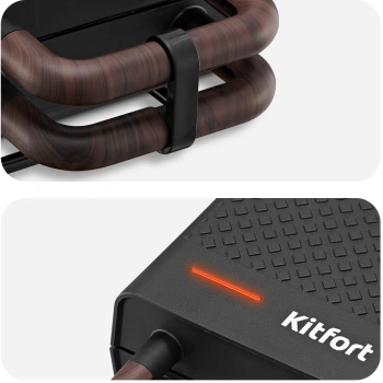 Вафельница Kitfort КТ-3652 черный/коричневый (кт-3652)