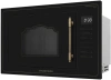 Встраиваемая микроволновая печь Meferi MMO6025BK Retro черный