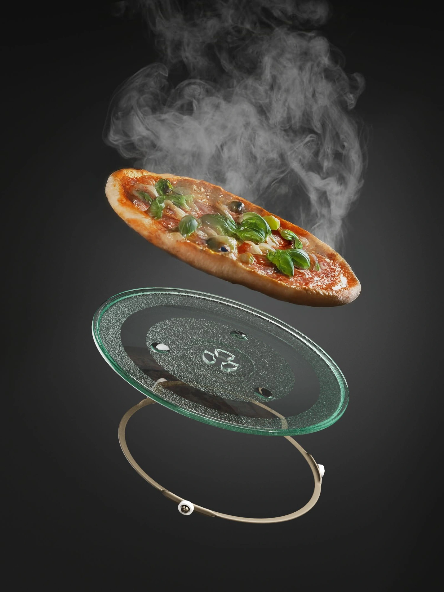 Встраиваемая микроволновая печь Kuppersberg HMW 622 черный (8895)