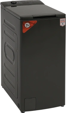 Стиральная машина полноразмерная Kraft WM KF-UME7205G, с вертикальной загрузкой, 7кг, 1000об/мин, русский интерфейс