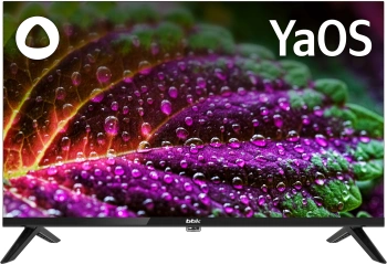 Телевизор BBK Яндекс.ТВ 24LEX-7218/TS2C (B), 24", LED, HD, YaOS, черный