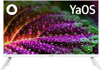 Телевизор BBK Яндекс.ТВ 24LEX-7245/TS2C (W), 24", LED, HD, YaOS, белый