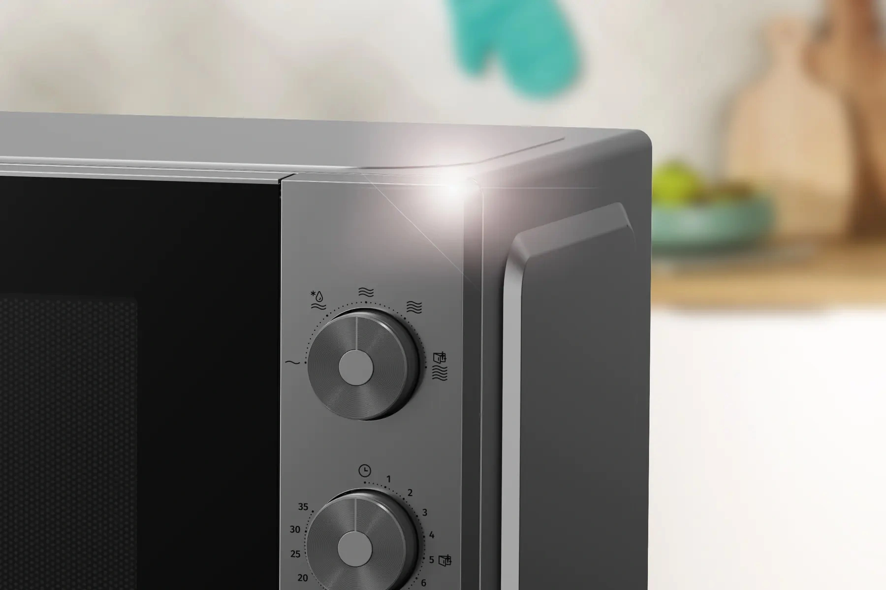 Микроволновая печь Gorenje MO20E1T4, серый