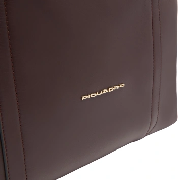 Деловая сумка женская Piquadro Circle сливовый, кожа натуральная (bd4574w92/boro)