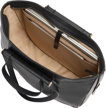 Деловая сумка женская Piquadro Circle черный, кожа натуральная (bd7136w92/n)