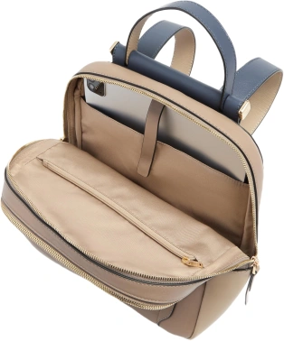 Рюкзак женский Piquadro Circle бежевый/голубой (ca5566w92/toblu)