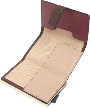 Чехол для кредитных карт Piquadro Circle сливовый металл (pp5649w92r/boro)