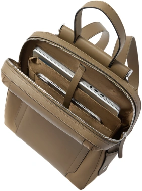 Рюкзак женский Piquadro Lyra коричневый (ca4576w92t/m)