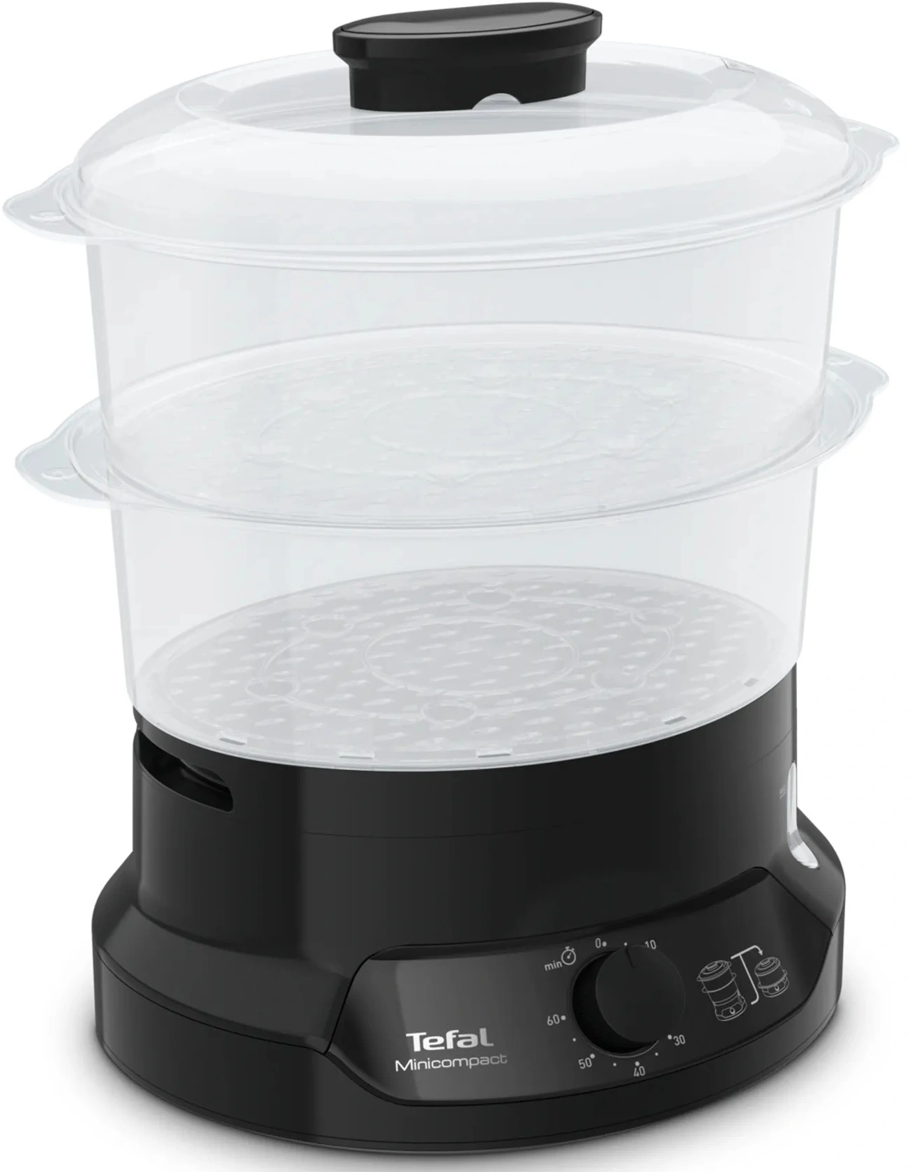 Пароварка Tefal VC139810 черный (1510001922)