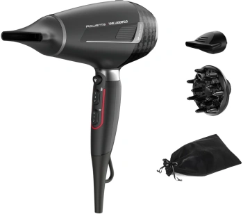Фен Rowenta CV888LF0 черный, 2200Вт (1830008533)