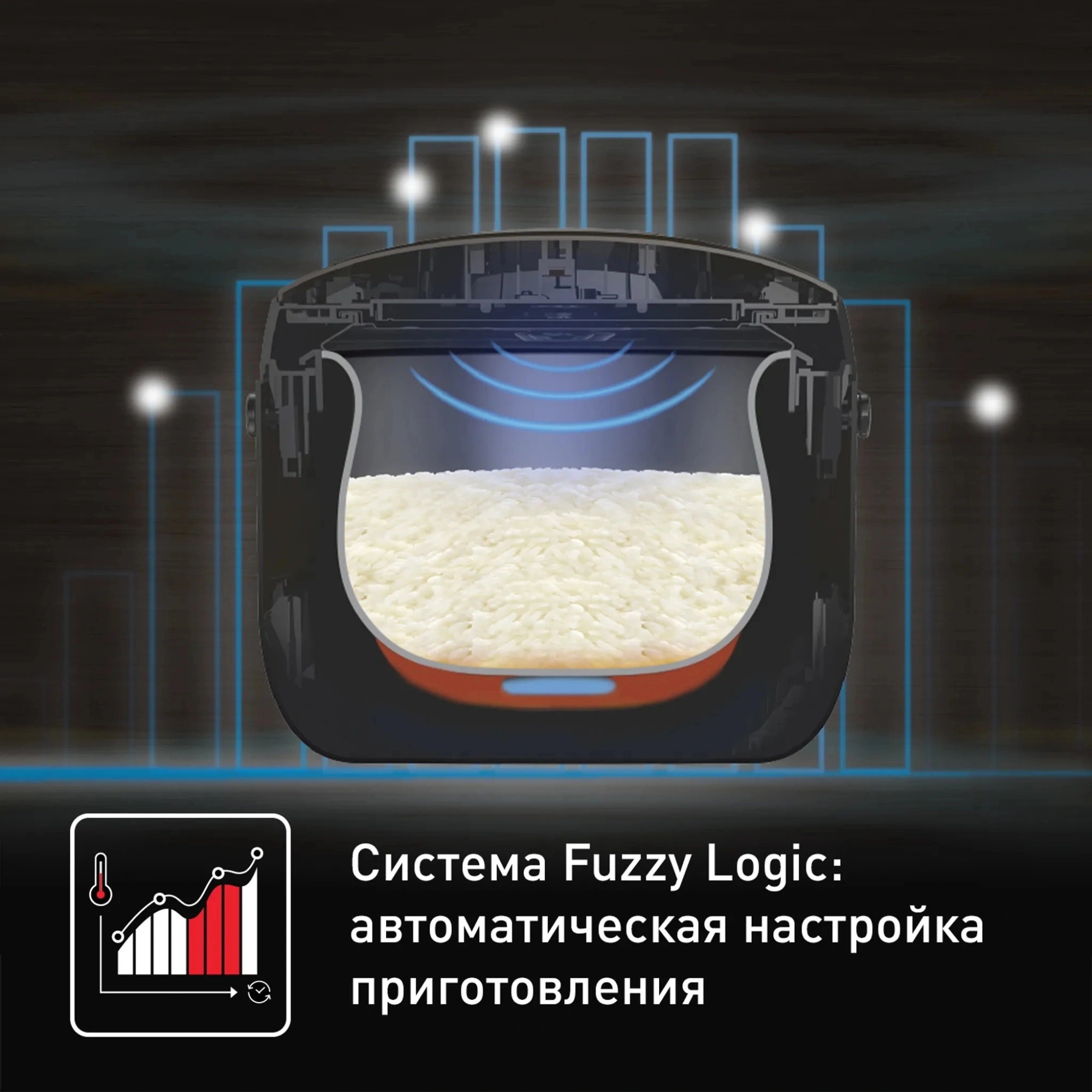 Мультиварка Tefal RK807D32 черный (7211003291)