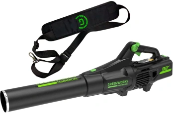 Воздуходувка Greenworks GD82ABII черный/зеленый (2407007)
