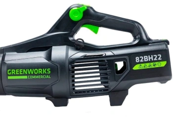 Воздуходувка Greenworks GD82ABII черный/зеленый (2407007)