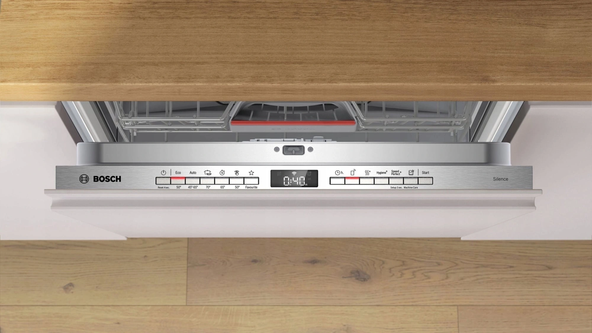 Посудомоечная машина Bosch SMV4HVX15E нержавеющая сталь