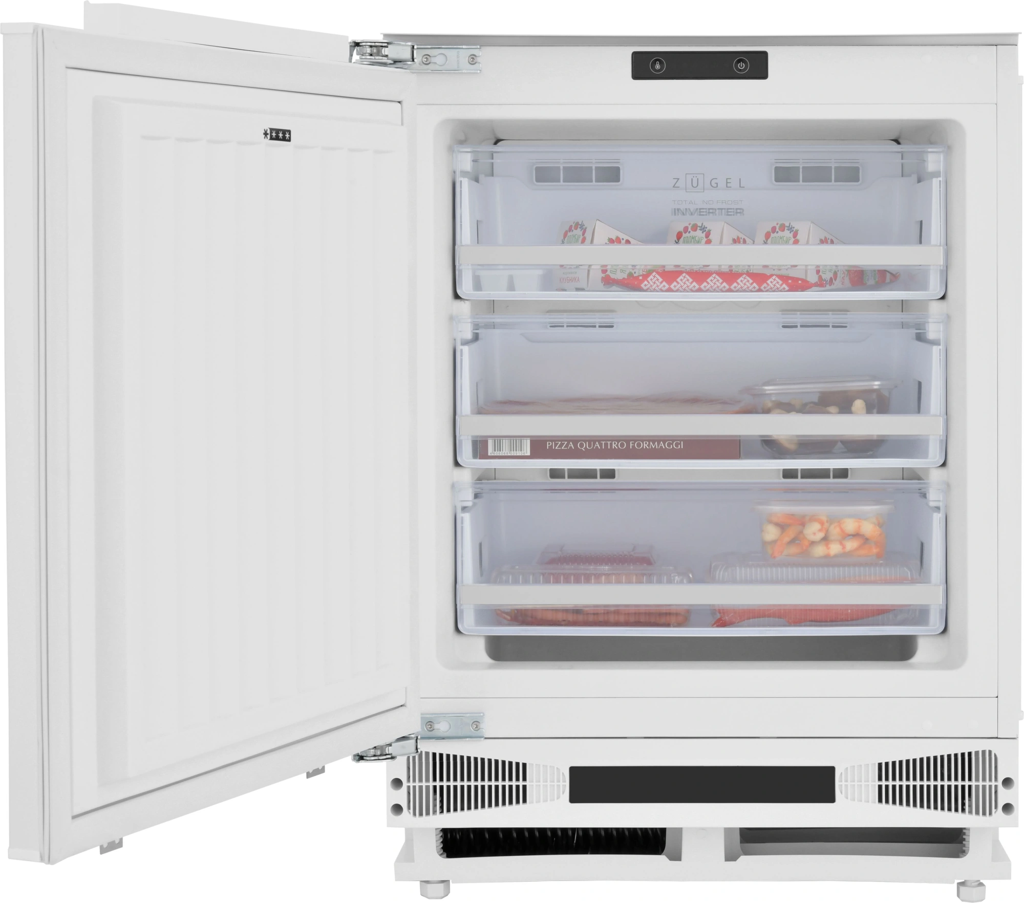Морозильная камера Zugel ZFI871NF белый (772660)