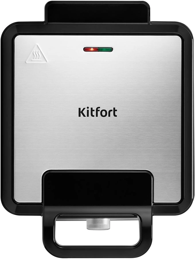 Вафельница Kitfort КТ-4620 черный/серебристый (кт-4620)