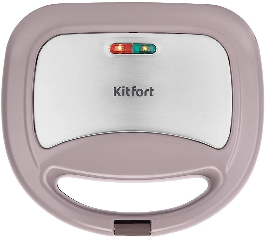 Вафельница Kitfort КТ-3647 розовый (кт-3647)