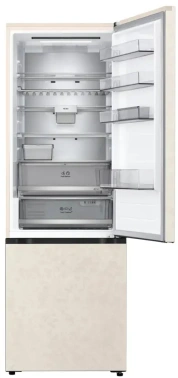 Холодильник двухкамерный LG GC-B640FEKM бежевый
