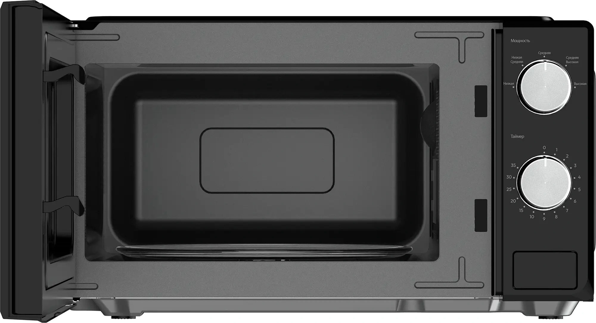 Микроволновая печь Candy CMWO-MM207BA, черный, русский (fz03wsm06ru)