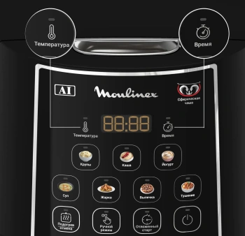 Мультиварка Moulinex MK736BF2 черный (7211005484)