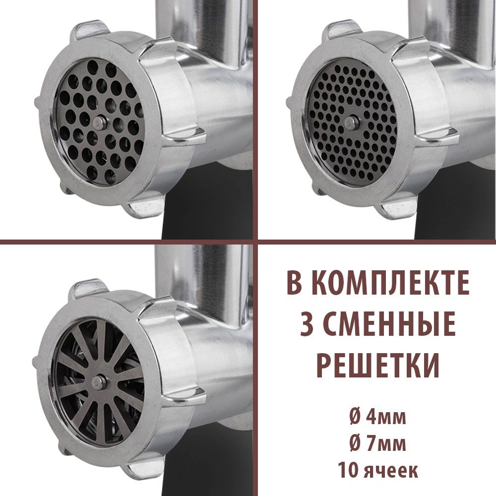 Мясорубка Endever Sigma-113 черный