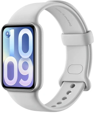 Фитнес-трекер Xiaomi Smart Band 10 Pro AMOLED серебристый/серебристый