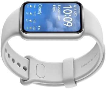 Фитнес-трекер Xiaomi Smart Band 10 Pro AMOLED серебристый/серебристый