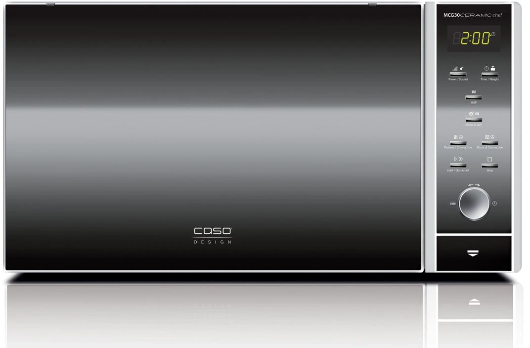 Микроволновая печь Caso MCG 30 Ceramic Chef, серебристый