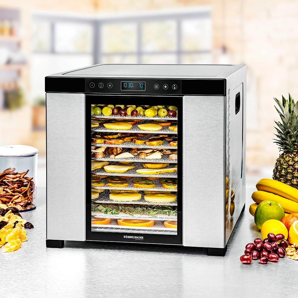 Сушка Rommelsbacher DA 1050 нержавеющая сталь