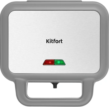 Вафельница Kitfort КТ-5605 серый/серебристый (кт-5605)