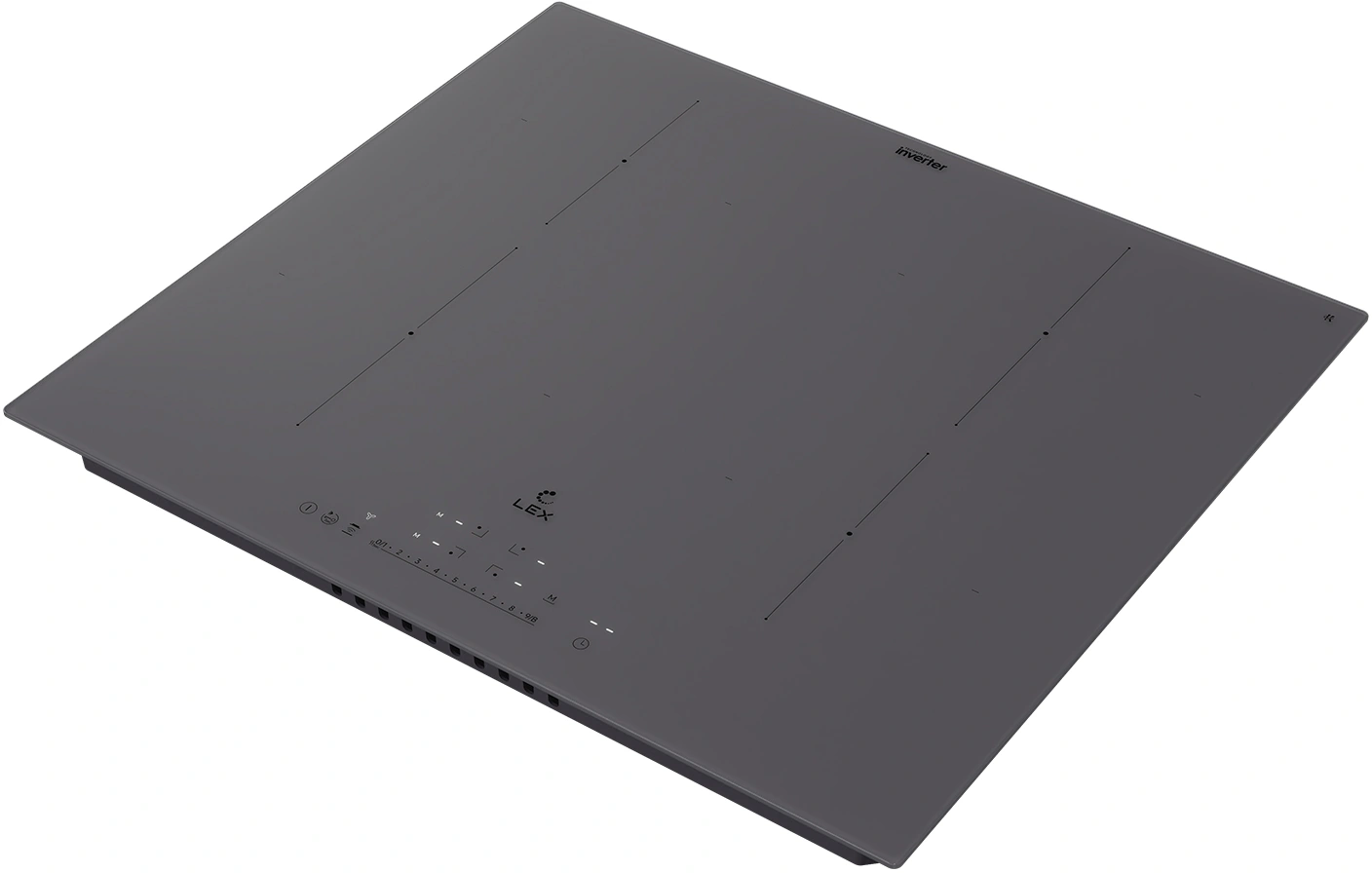 Индукционная варочная поверхность Lex Hi-Tech EVI 640A I GR серый (chpe000105)