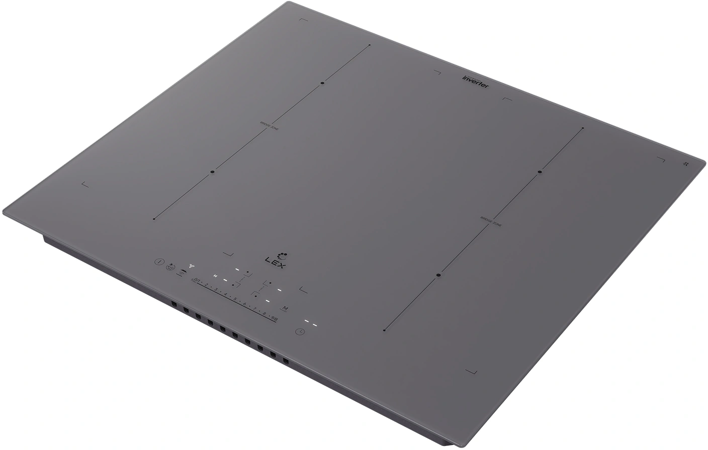Индукционная варочная поверхность Lex Hi-Tech EVI 641B I GR серый (chpe000109)