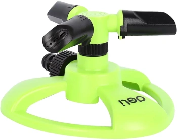 Дождеватель Deli DL581301 круговой 3/4" зеленый
