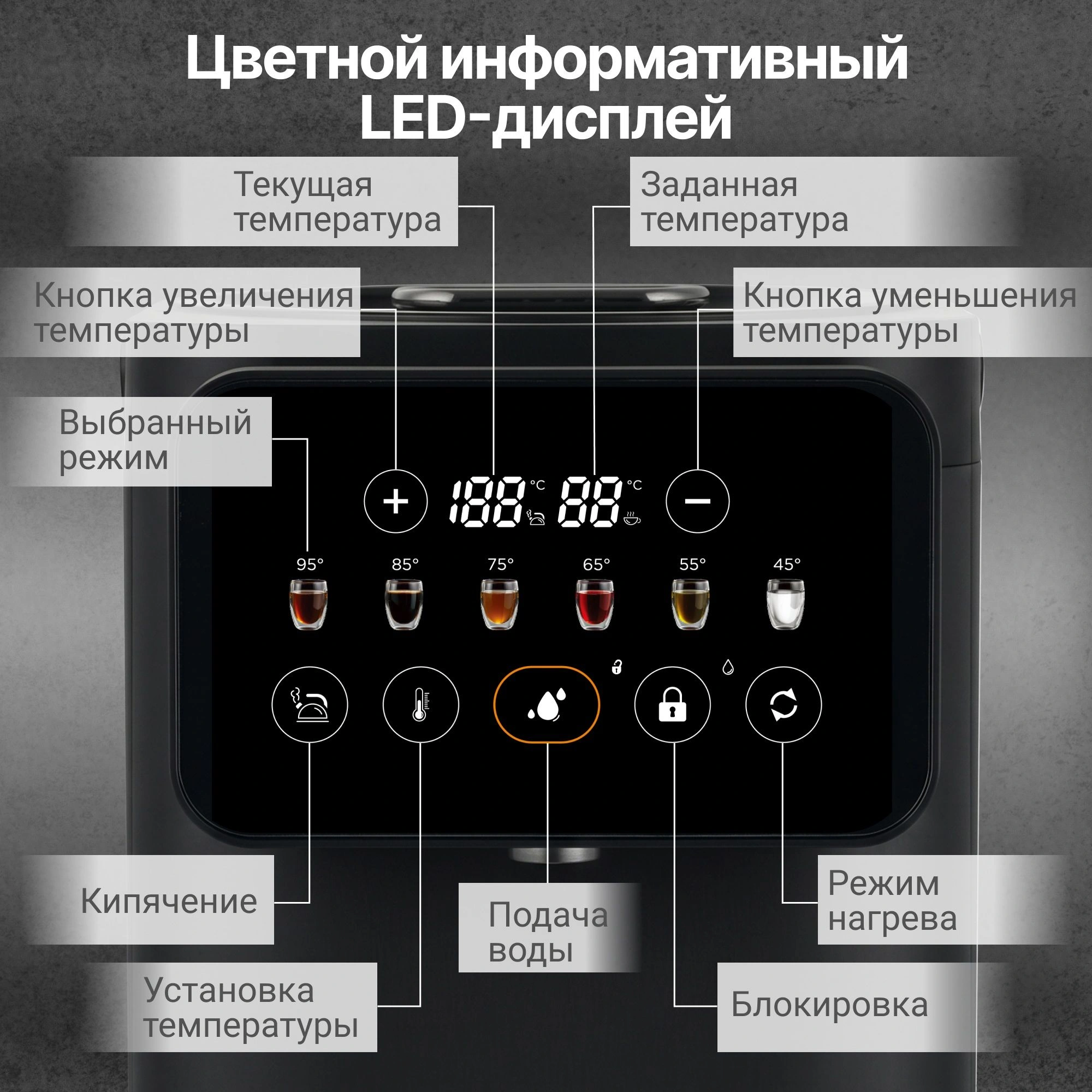 Термопот Tesler TP-5020 черный (TP-5020 BLACK)