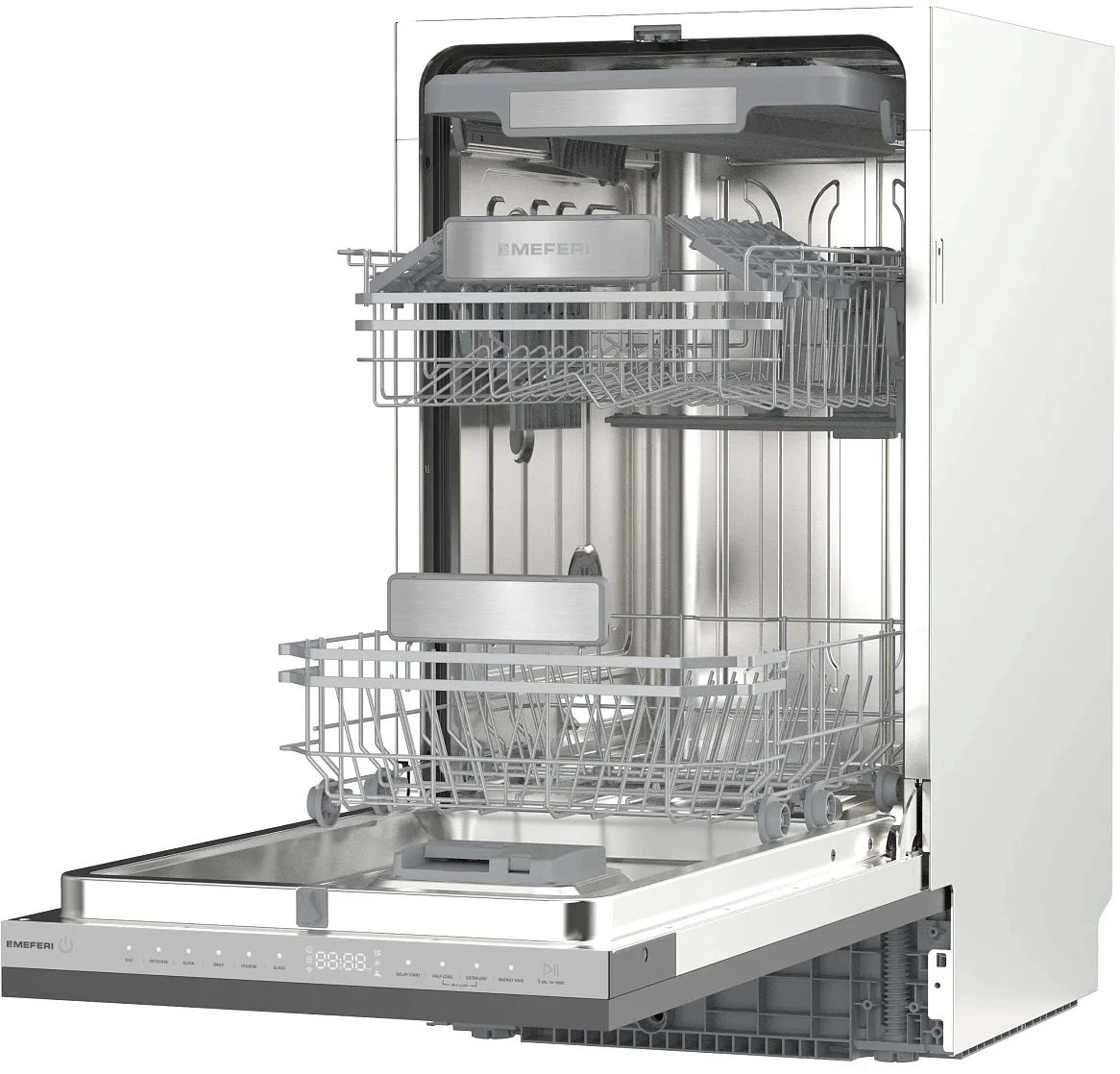 Посудомоечная машина Meferi Luxe MDW4593 серебристый