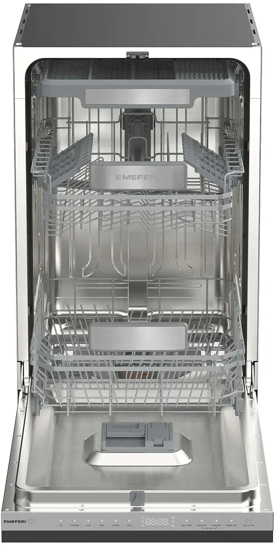 Посудомоечная машина Meferi Luxe MDW4593 серебристый