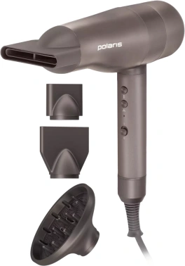 Фен Polaris PHD 3004 графитовый, 1900Вт