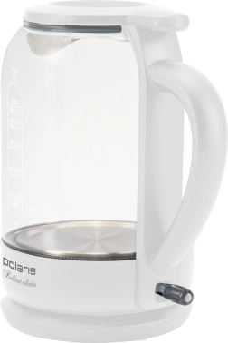 Чайник электрический Polaris PWK 1753CGL белый, стекло