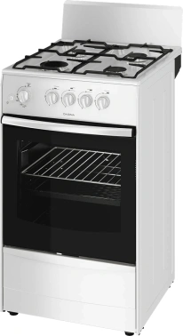 Плита газовая Darina 1A GM341 105 W белый, без крышки